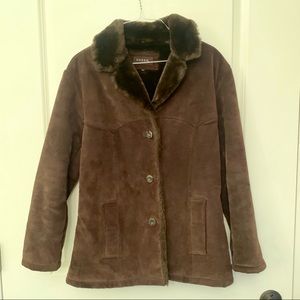 Women’s Suede GUESS Coat. Small